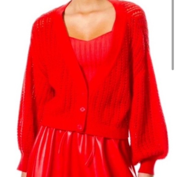 Alice and Olivia Windsor Slouchy Cardigan M. Last call 5/19 - Picture 3 of 8